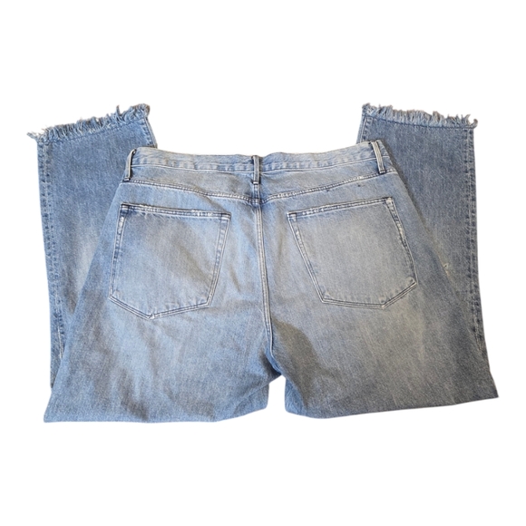 3X1 Distressed/ RawHemmed Cropped Jeans Sz 31 - Picture 11 of 14